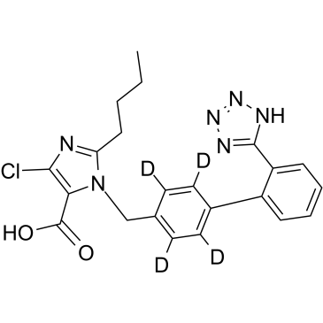 Losartan D4 Carboxylic Acid 1246820-62-1
